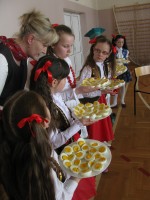 Symbolem Wielkiej Nocy są jajka - w Grzywnie nie mogło ich zabraknąć.