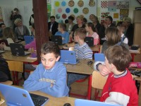 Otwarta lekcja matematyki przeprowadzona w ramach programu "Cyfrowa Szkoła".