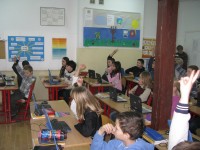 Otwarta lekcja matematyki przeprowadzona w ramach programu "Cyfrowa Szkoła".