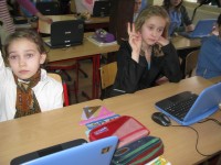 Otwarta lekcja matematyki przeprowadzona w ramach programu "Cyfrowa Szkoła".