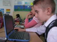 Otwarta lekcja matematyki przeprowadzona w ramach programu "Cyfrowa Szkoła".
