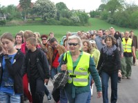 Szkoły z gminy licznie zaznaczają swój udział w corocznych pielgrzymkach do Sanktuarium.