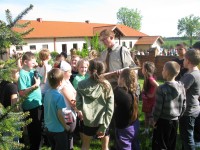 Dzieci i młodzież z wielkim zainteresowaniem uczestniczyli w konkursach przyrodniczych.
