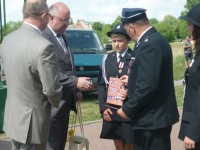 Życzenia strażakom OSP Skąpe złożyli Starosta i Wicestarosta Powiatu Toruńskiego.