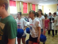 Uczestnicy projektu podczas jego podsumowania.