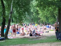 Turniejowi dopisała wakacyjna pogoda i amatorów plaży w tym dniu nie brakowało.