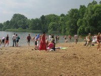 Do dyspozycji uczestników festynu była także miejscowa plaża.