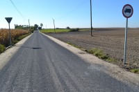 Zmodernizowana droga gminna w Januszewie na odcinku o długości 1 935mb.