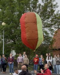 Wypuszczenie balonów - Koło Modelarskie Zelgno