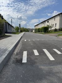 Remont drogi w Dźwierznie