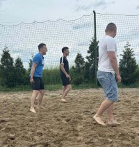 Gminny Rodzinny Turniej Siatkówki Plażowej w Grzywnie