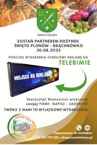 Zostań Partnerem Dożynek Gminnych - Brąchnówko 2025