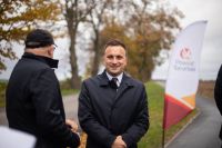 Otwarcie drogi rowerowej Nawra - Trzebcz