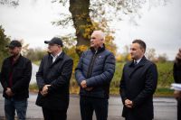 Otwarcie drogi rowerowej Nawra - Trzebcz