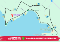 Trasa 5 km Bieg Dużych Patriotów