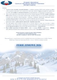 Oferta Zimowisko 2026 - str. 2