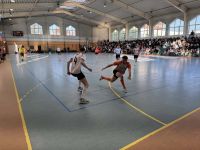 Mecz piłki nożnej 'W nogę dla łap"