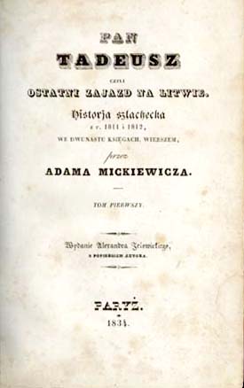 REGION - Czytanie „Pana Tadeusza” Adama Mickiewicza