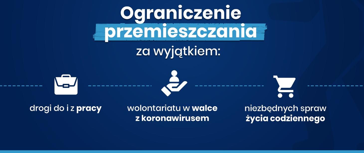 #ZOSTAŃWDOMU - OBOWIĄZUJE ! Rozporządzenie ws. zaostrzenia stanu epidemii