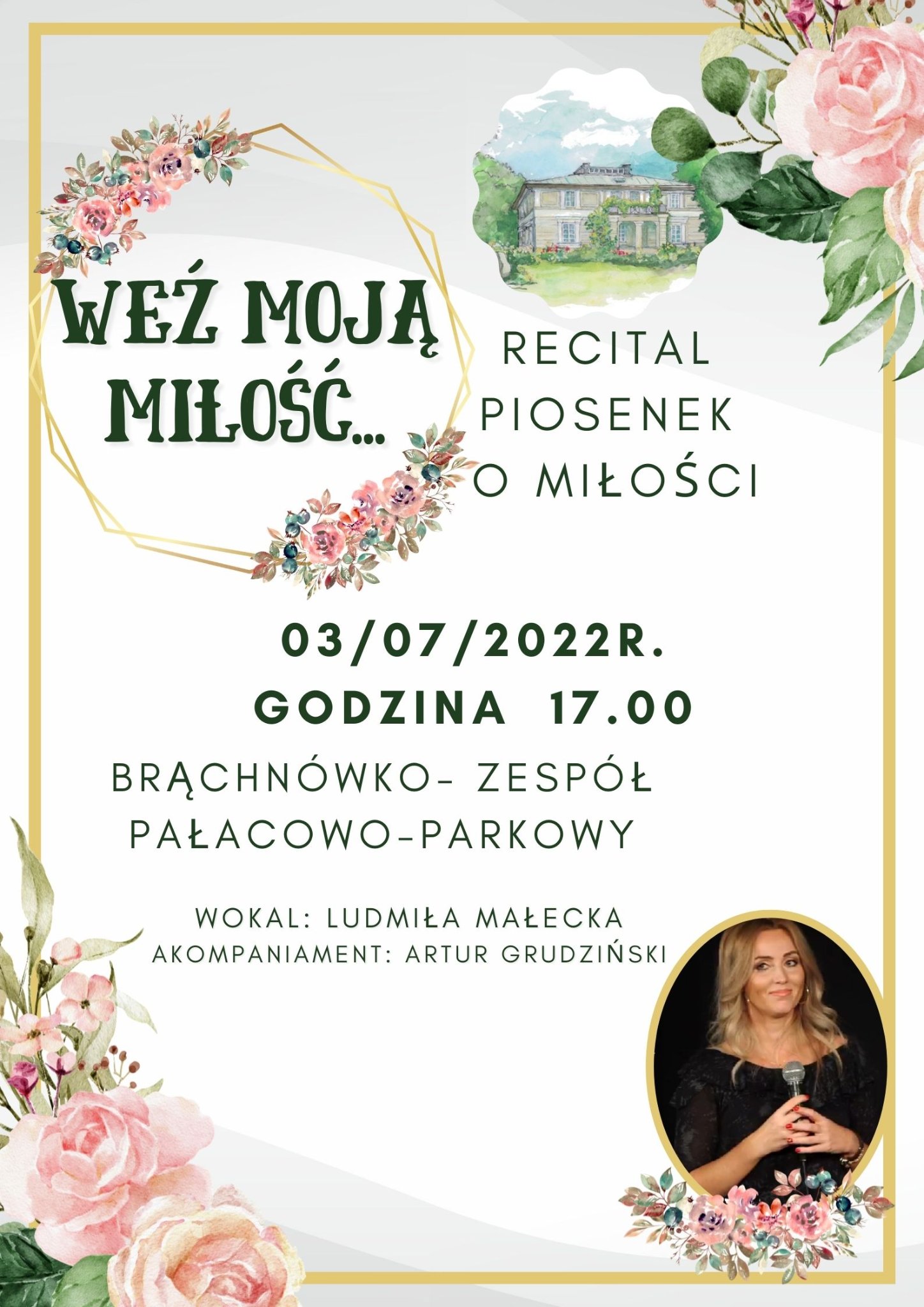 RECITAL PIOSENEK O MIŁOŚCI - Brąchnówko