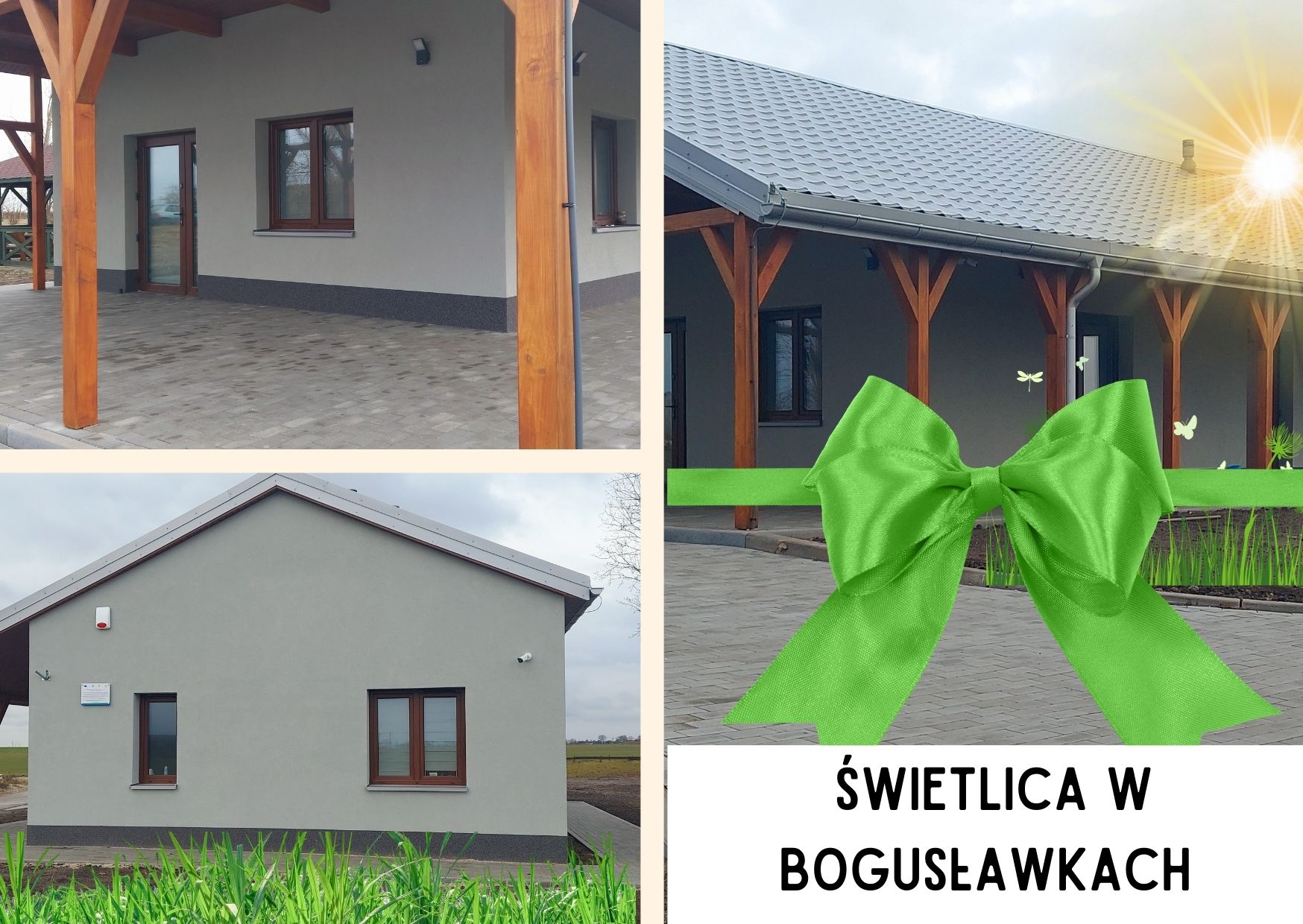 NOWA ŚWIETLICA W BOGUSŁAWKACH - uroczyste otwarcie