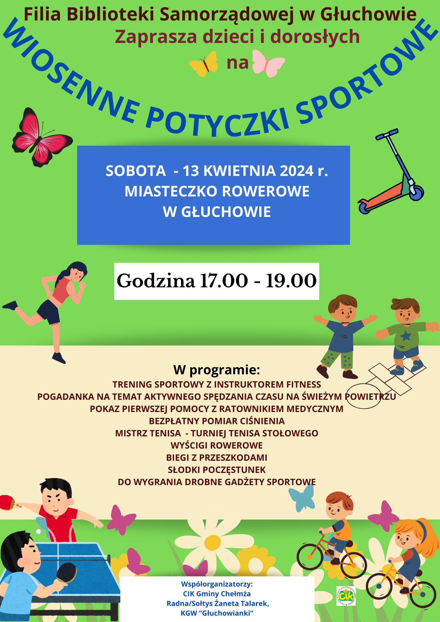 WIOSENNE POTYCZKI SPORTOWE