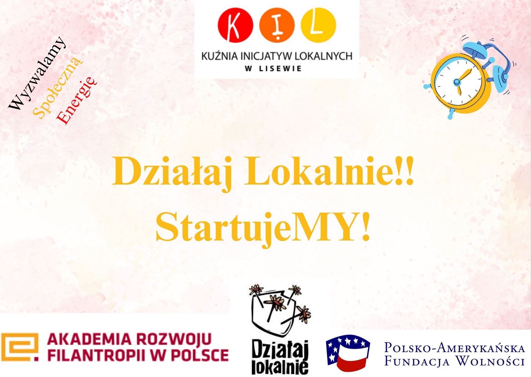 Nabór wniosków w programie DZIAŁAJ LOKALNIE edycja 2024' - Termin ucieka