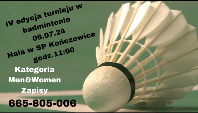 IV edycja Turnieju w Badmintona