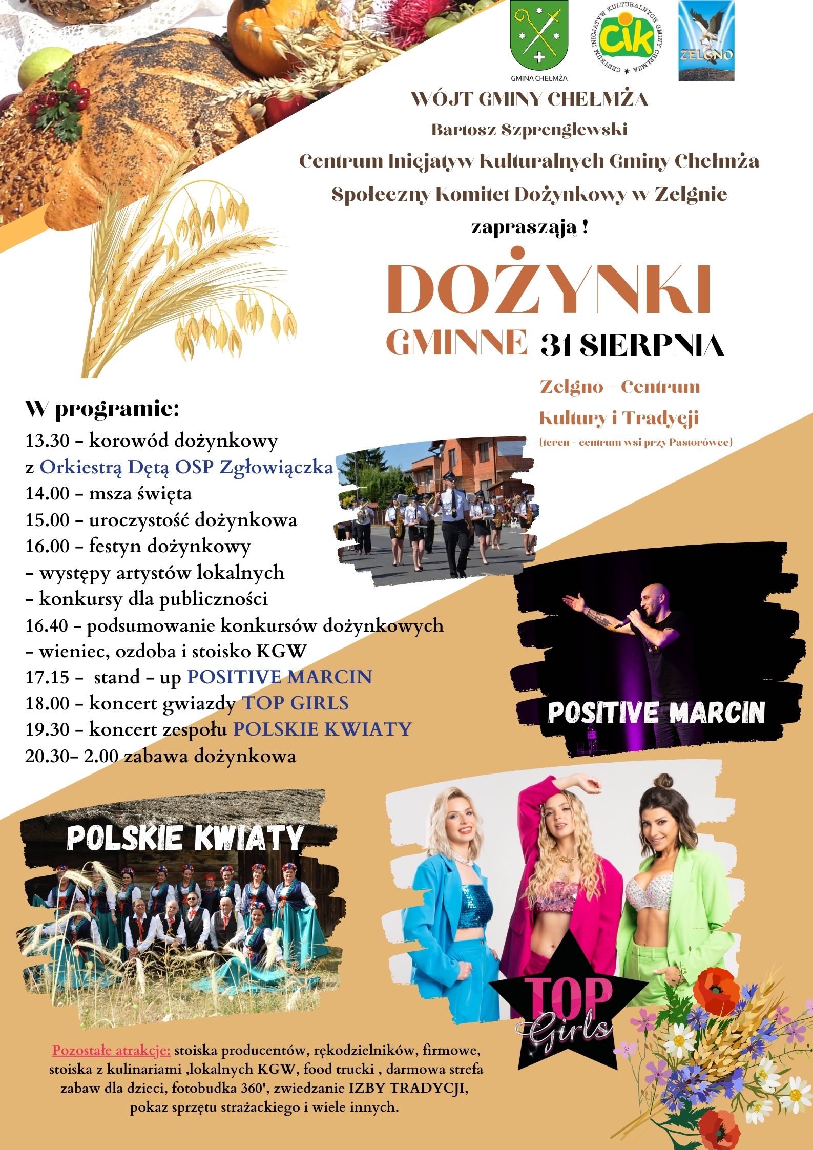 GMINNE DOŻYNKI - ZELGNO 2024'