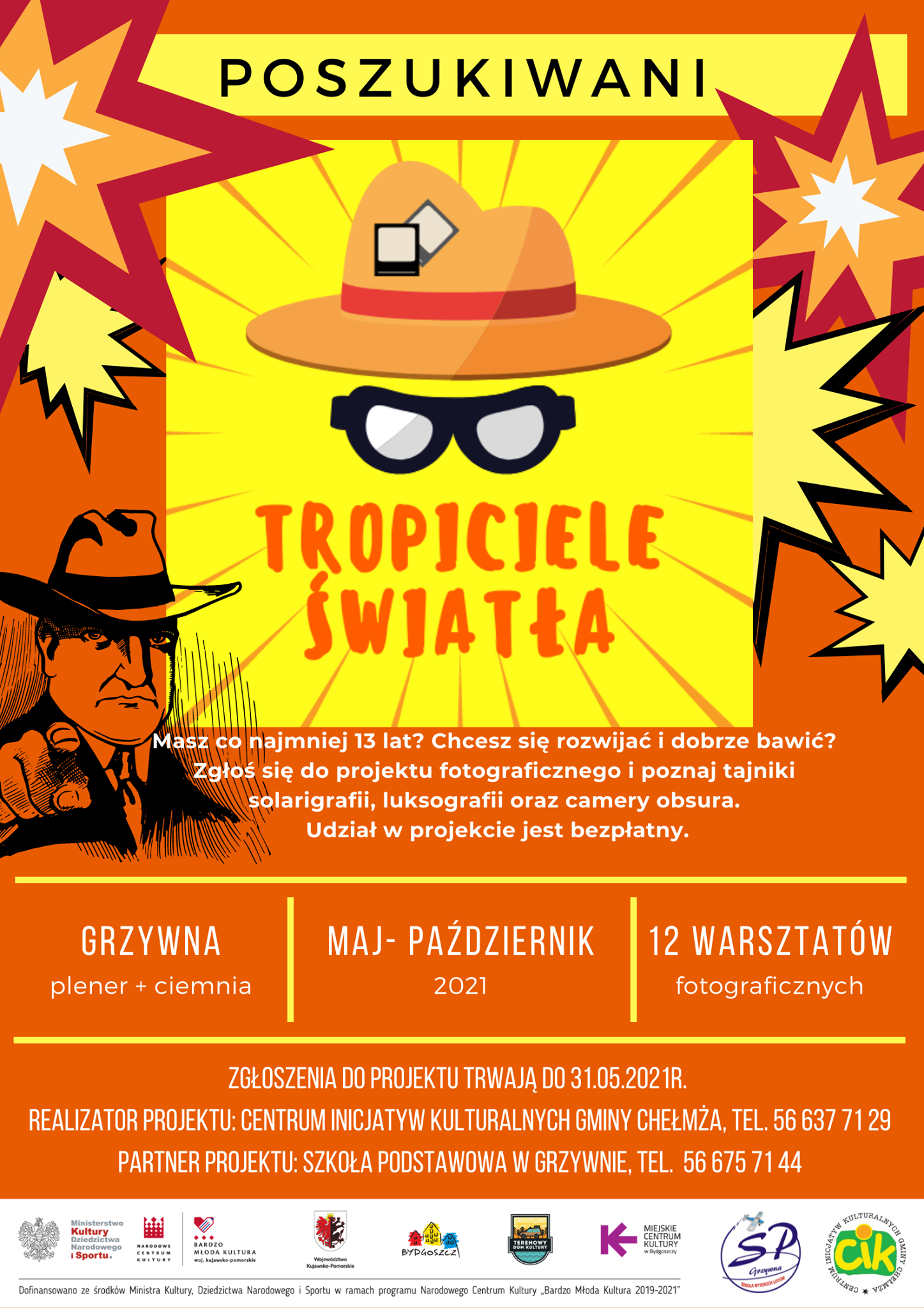 TROPICIELE ŚWIATŁA POSZUKIWANI