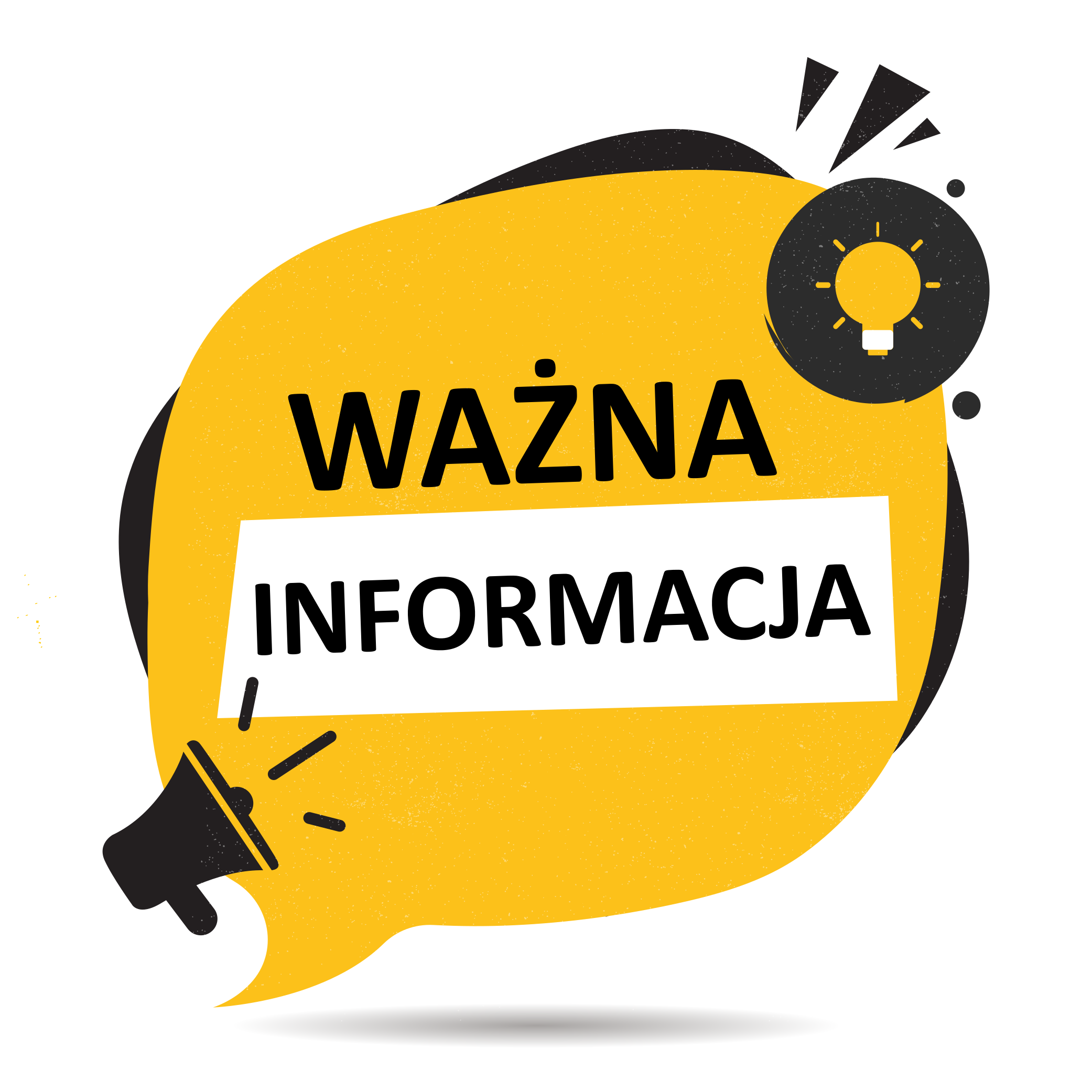 UWAGA ! WAŻNA INFORMACJA