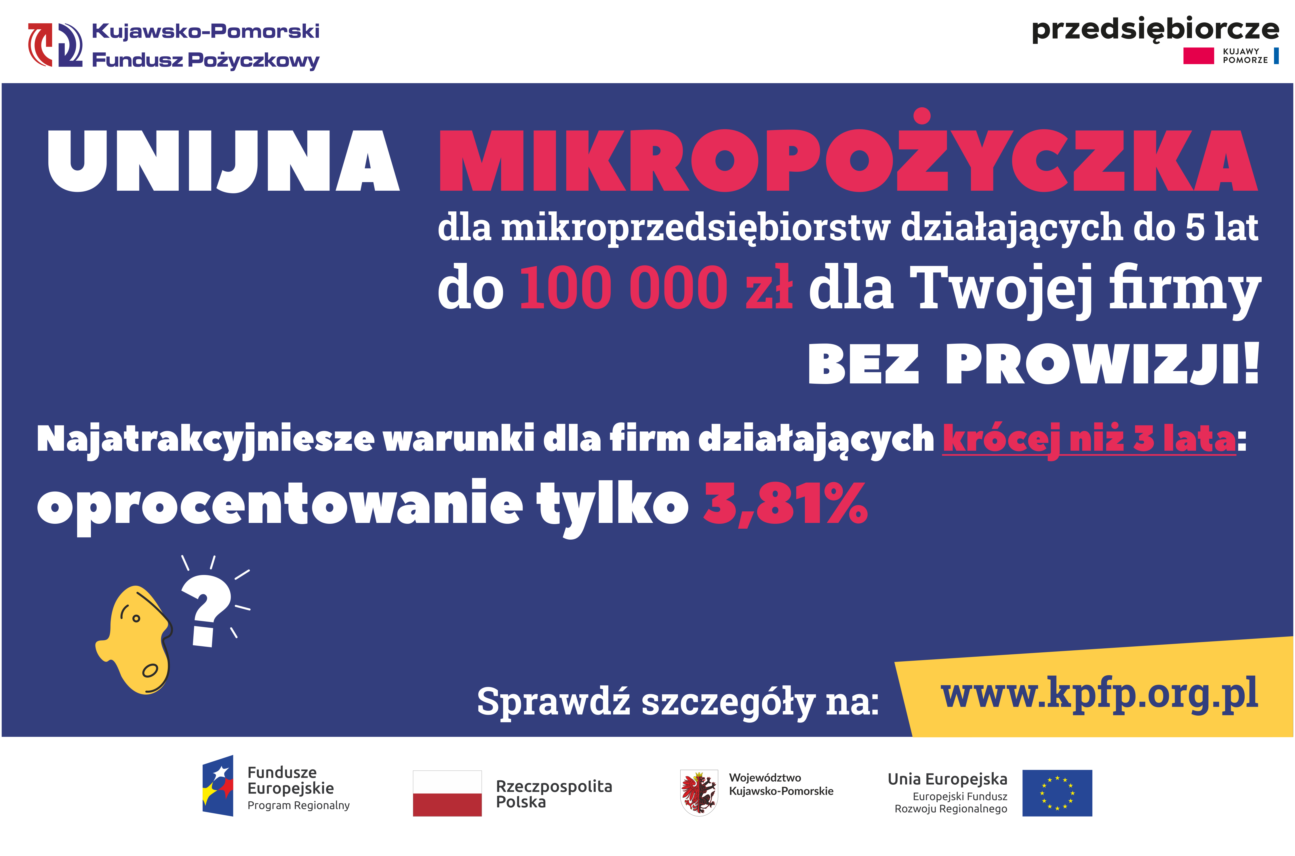 Atrakcyjne pożyczki unijne dla najmłodszych firm