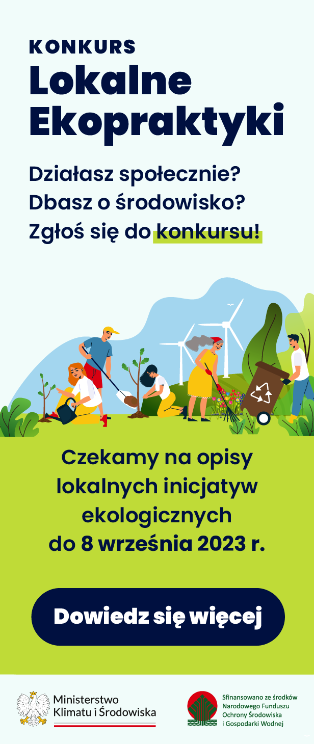 Konkurs na LOKALNE EKOPRAKTYKI