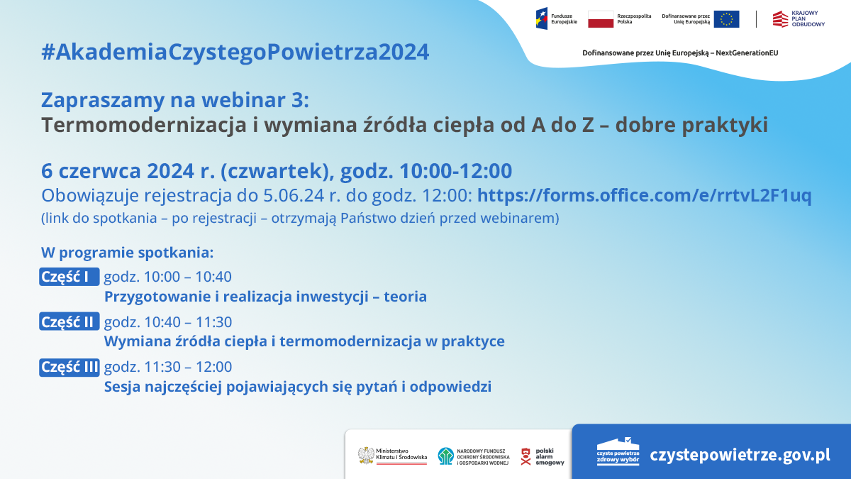 WEBINAR z cyklu #AkademiaCzystegoPowietrza2024