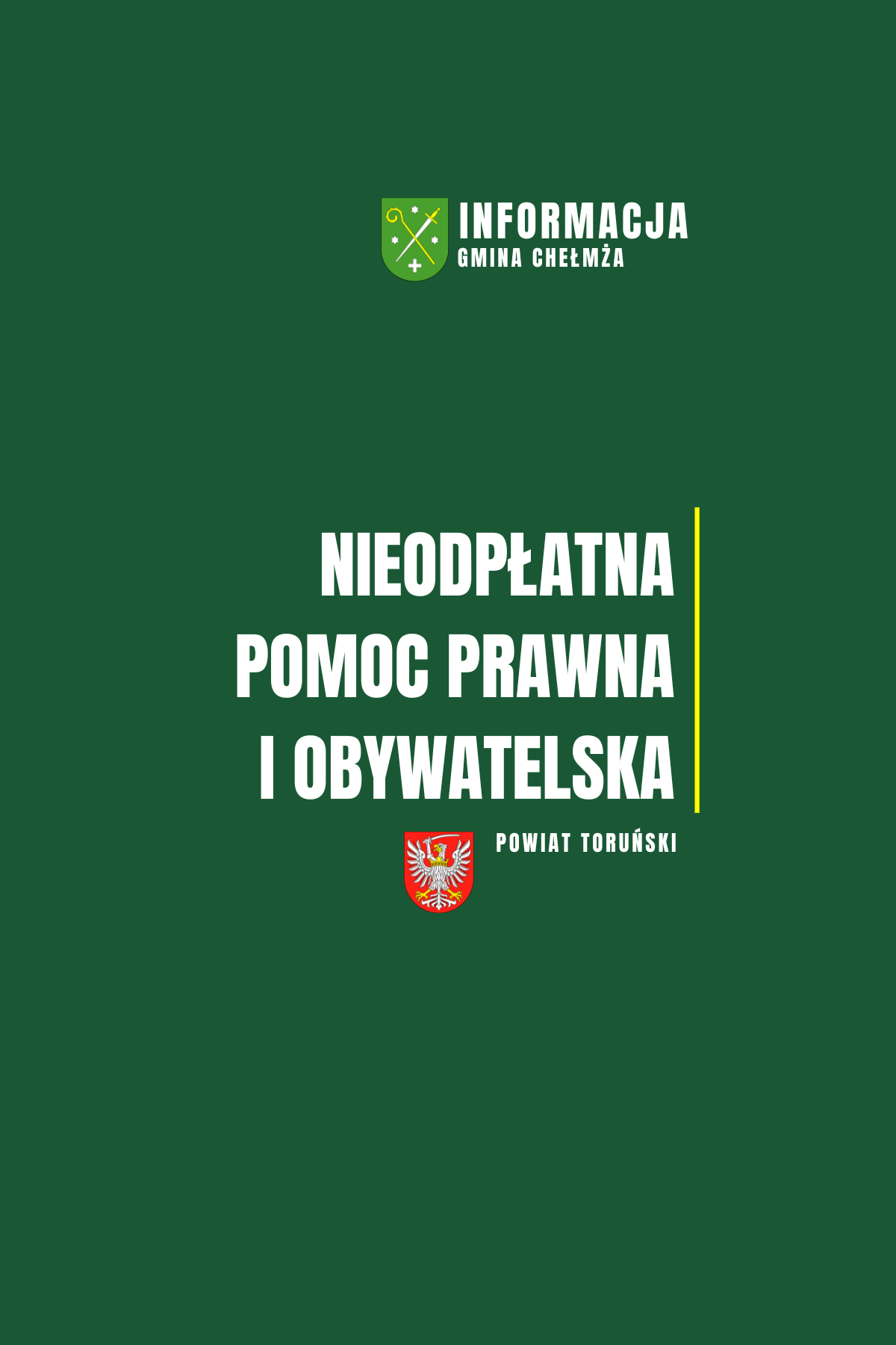 Nieodpłatna pomoc prawna i obywatelska w Powiecie Toruńskim