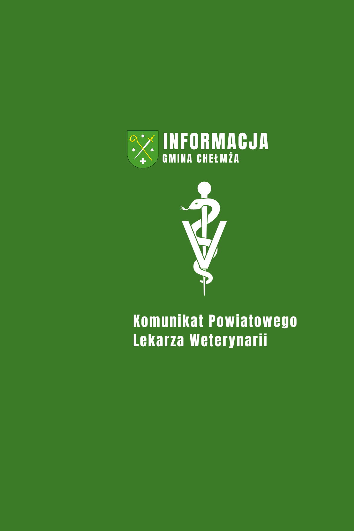 Komunikat Powiatowego Lekarza Weterynarii w Toruniu