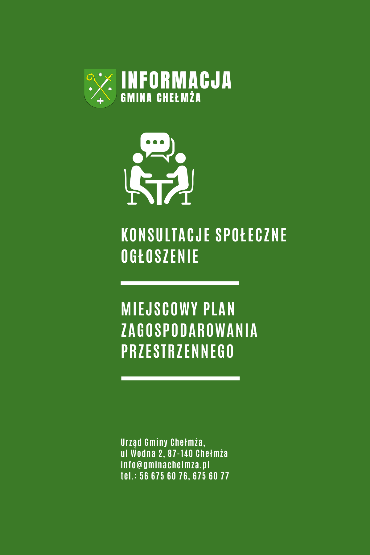 Obwieszczenie Wójta Gminy Chełmża