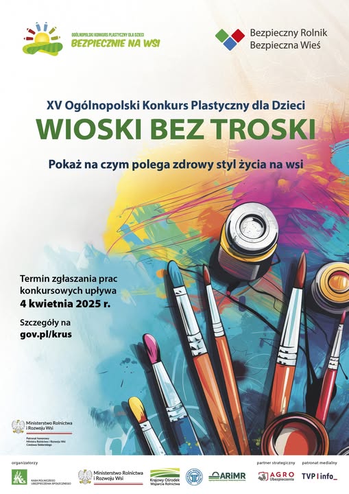 Lubisz rysować? Weź udział w konkursie KRUS!