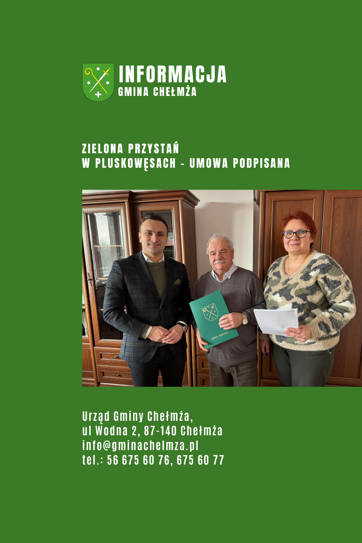 Zielona Przystań w Pluskowęsach
