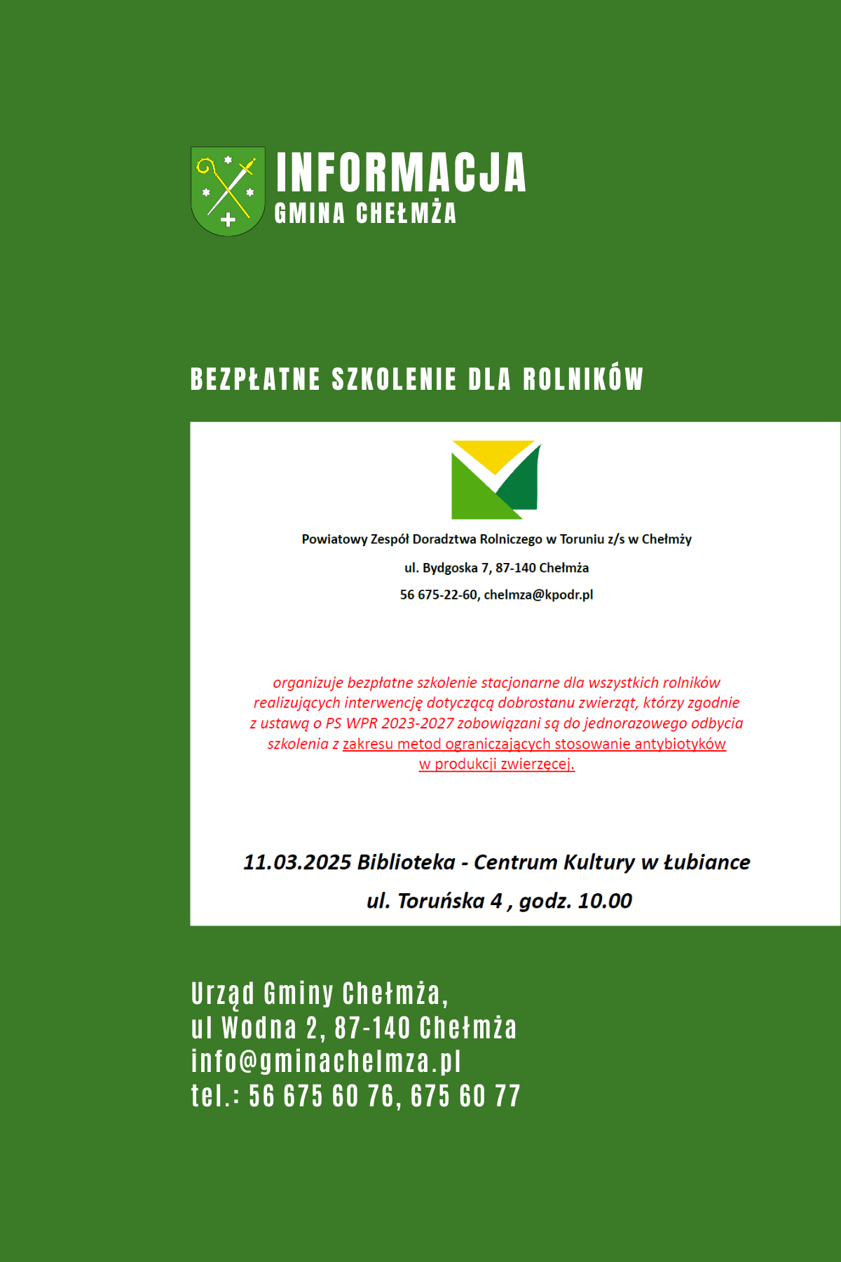 Szkolenie dla rolników