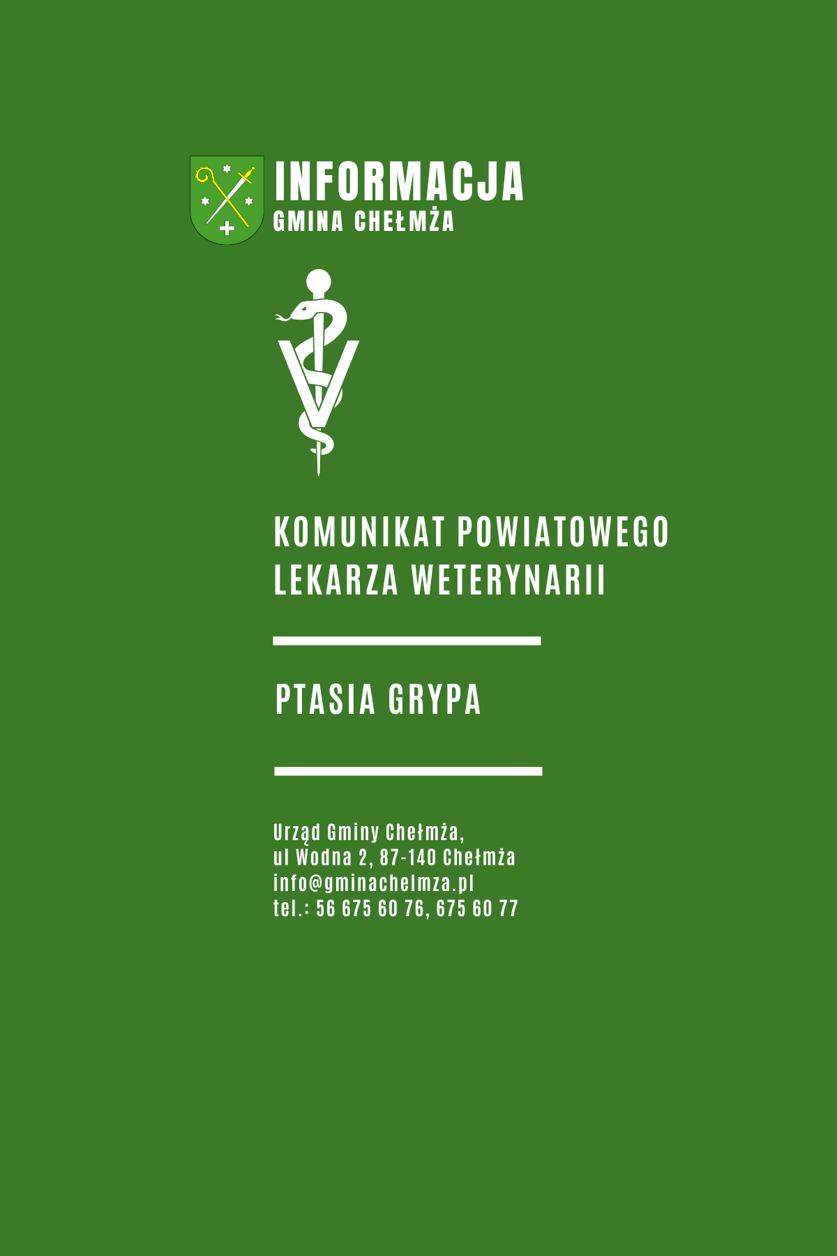 Hodowcy drobiu - KOMUNIKAT!