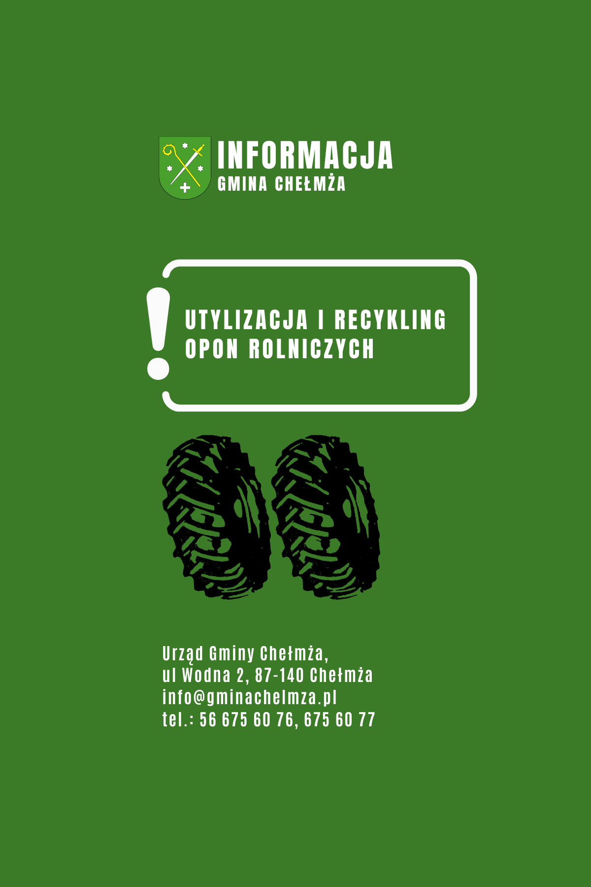 Utylizacja starych opon rolniczych