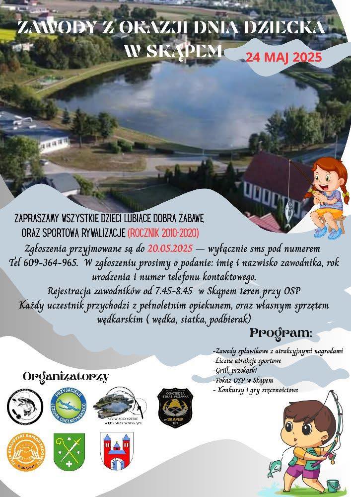 Zawody wędkarskie dla najmłodszych