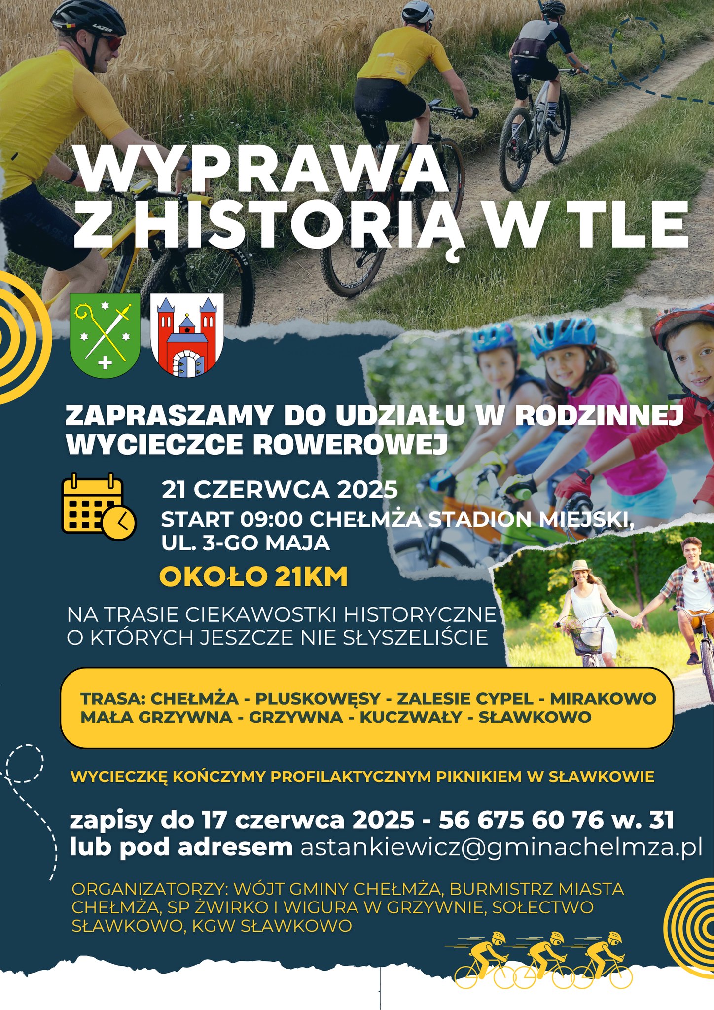 Wyprawa z historią w tle - rodzinna wycieczka rowerowa