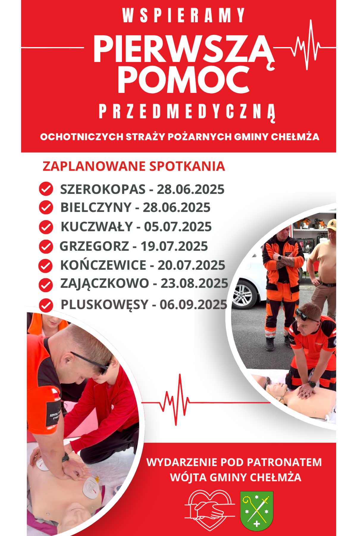 Pierwsza pomoc przedmedyczna - wspieramy!