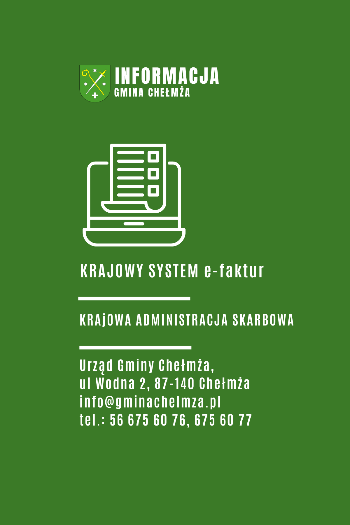 Krajowy System e-faktur - spotkania informacyjne