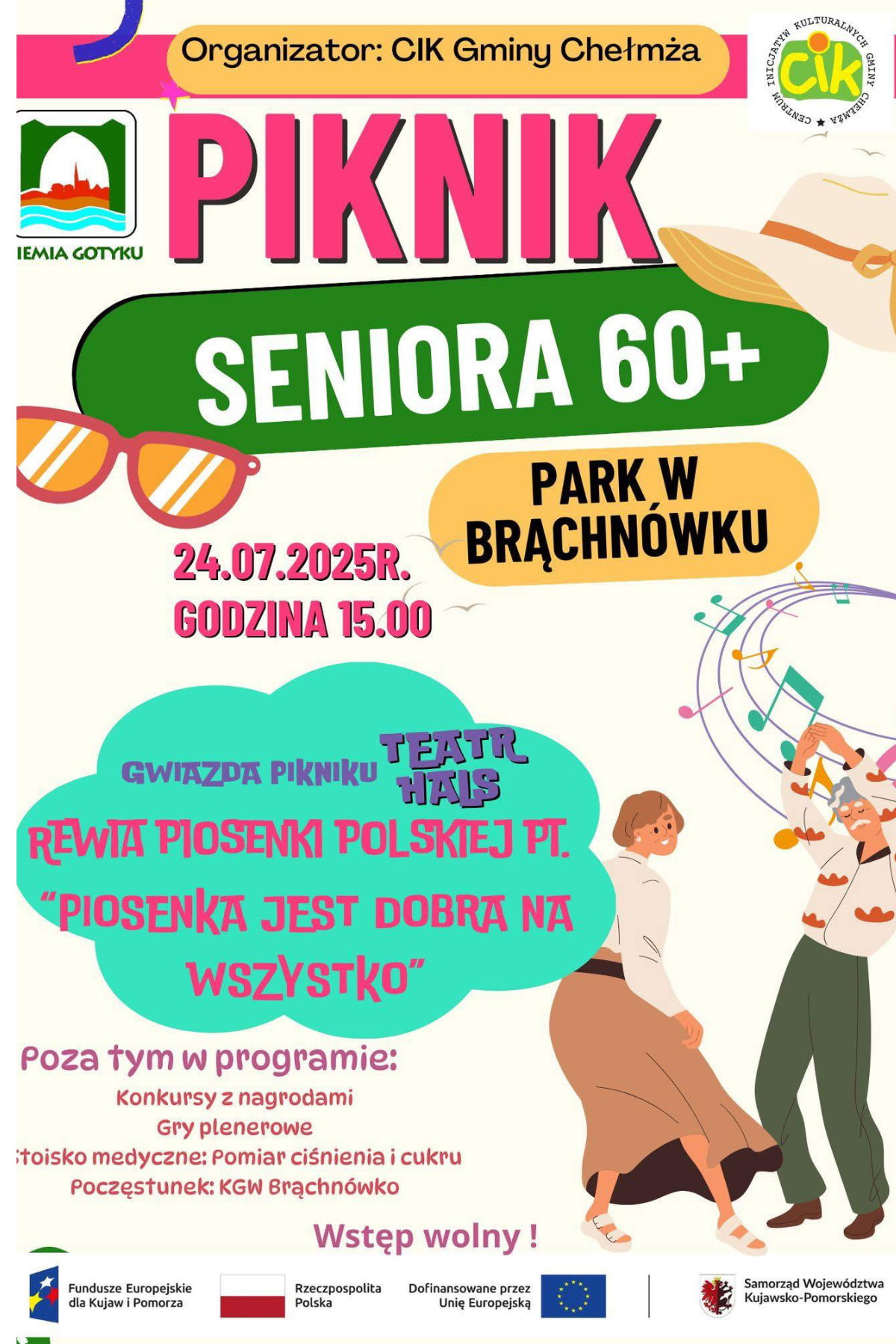 Piknik Seniora w Brąchnówku!