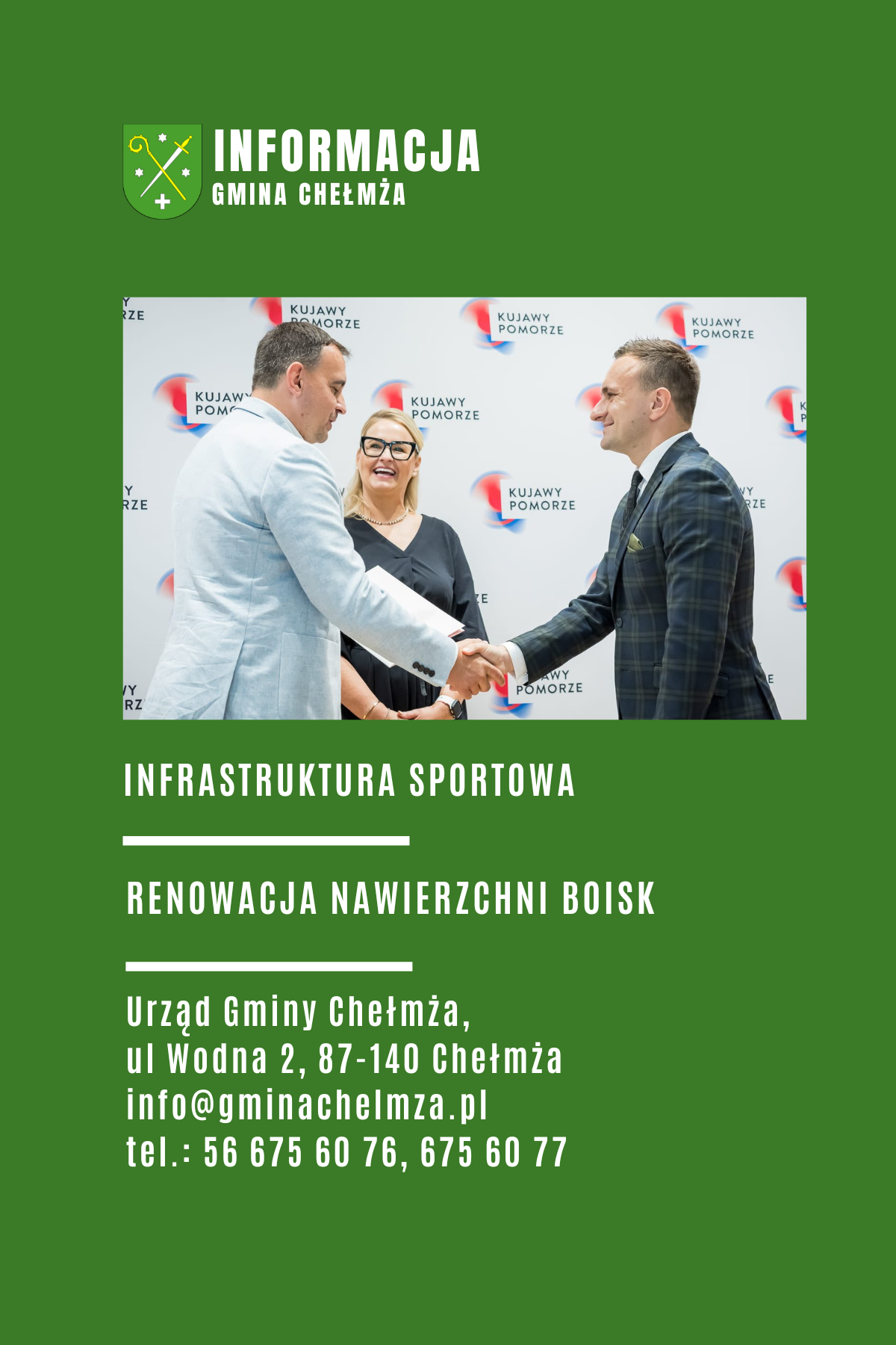Infrastruktura sportowa - inwestycje!