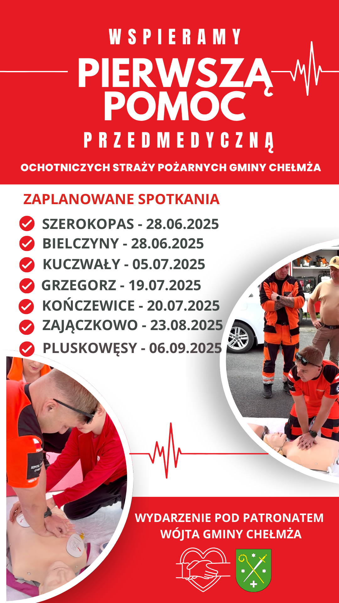 Pierwsza pomoc przedmedyczna - wspieramy!