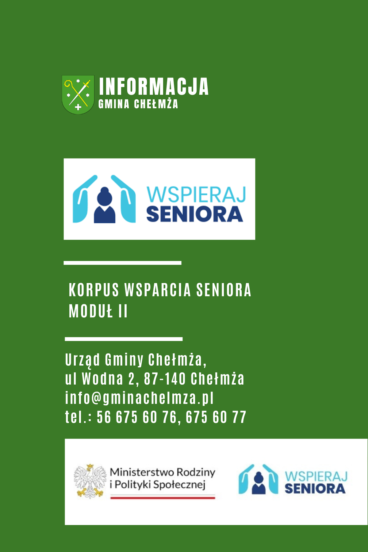Korpus Wsparcia Seniorów” – moduł II